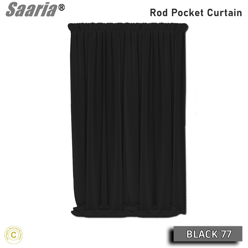Rod Pocket Blackout Curtains